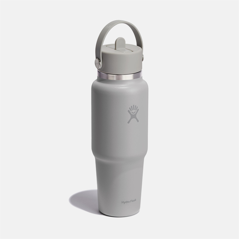 32 oz Wide Mouth Travel Bottle with Flex Straw Cap בקבוק פיה נפתחת image number null